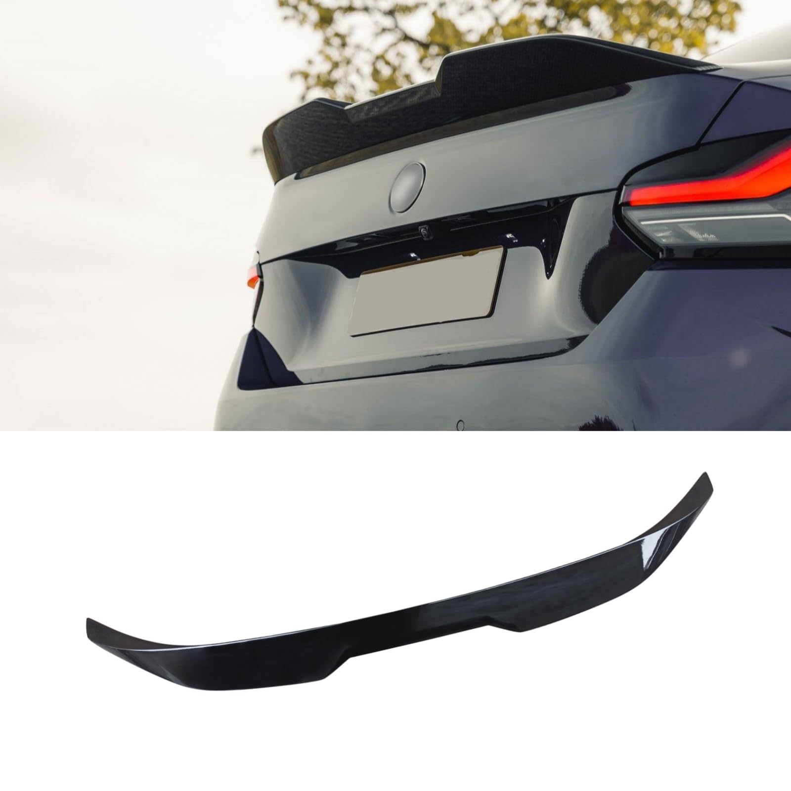 Amazon | CARIG BMW リアスポイラー 2022-2025 2 シリーズ クーペ G42